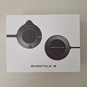 Sena Snowtalk 2 Bluetooth Headset Snow Helmet Wireless Intercom Universal